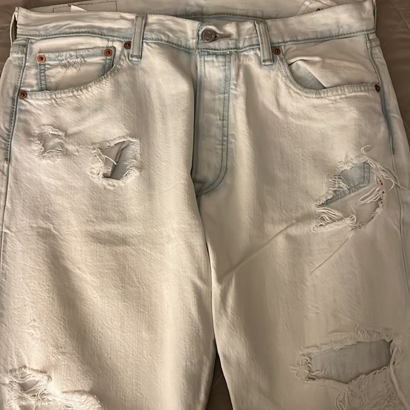 Levi Ripped Jeans (Style) W 34 L 32 - Picture 2 of 3
